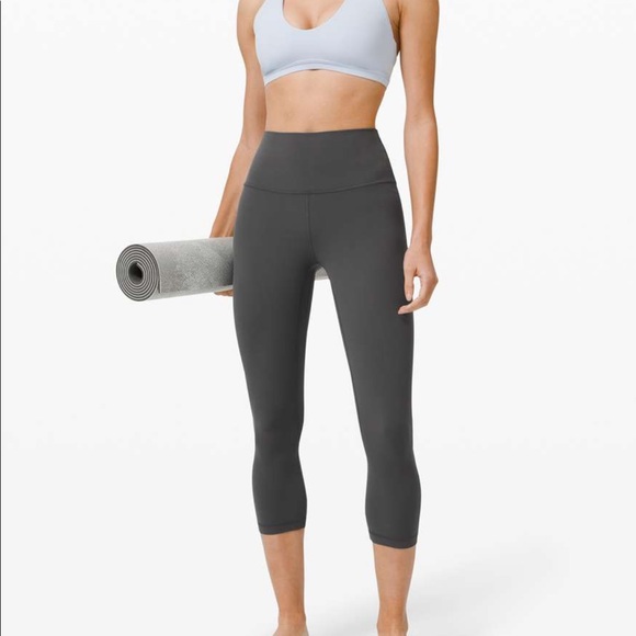 Lululemon Align Crop 21” Grey size 14